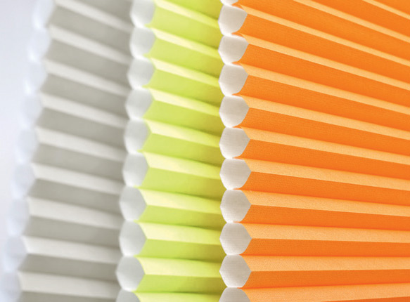 MHZ colours of honeycomb blinds